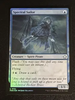 MTG Foundations Spectral Sailor Foil 0164 NM - Image 1