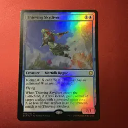 MTG - Thieving Skydiver - Foil - ZNR - Magic the Gathering NM - Image 1