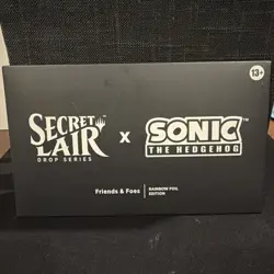 MTG Secret Lair x Sonic the Hedgehog Friends & and Foes FOIL [SEALED] - Image 1