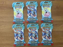 🐉Pokemon-Journey Together Sleeved Booster Packs- LOT OF 6 SEALED - Image 1