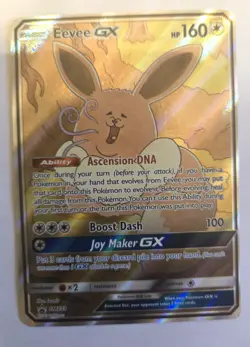 Pokemon Eevee-GX SM233 Black Star Promo Full Art Holo Ultra-rare 2019 Sun & Moon - Image 1