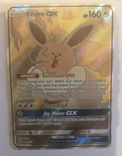 Pokemon Eevee-GX SM233 Black Star Promo Full Art Holo Ultra-rare 2019 Sun & Moon - Image 2