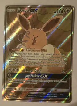 Pokemon Eevee-GX SM233 Black Star Promo Full Art Holo Ultra-rare 2019 Sun & Moon - Image 3
