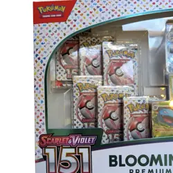 Pokemon TCG Scarlet & Violet 151 Blooming Waters Premium Collection Box - SEALED - Image 2