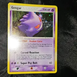 Pokemon Gengar 5/92 EX Legend Maker Holo Rare DMG - Image 1