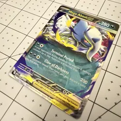 Pokemon Mega Absol EX 086/132 Me01: Mega Evolution Double Rare Holo Full Art - Image 3