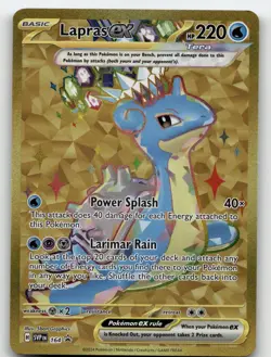 LAPRAS EX 164 HOLO PROMO SCARLET & VIOLET PROMO POKEMON NEAR MINT - Image 2