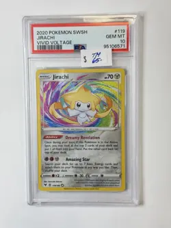 2020 Pokemon Sword & Shield #119 JIRACI Vivid Voltage PSA 10 ** TH6571 - Image 3