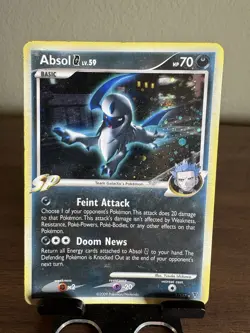 Pokemon TCG Absol G LV. 59 1/147 Holo Rare - Image 1