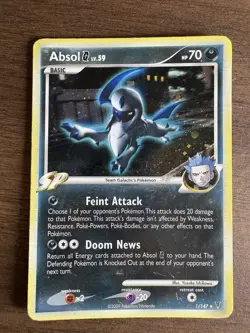 Pokemon TCG Absol G LV. 59 1/147 Holo Rare - Image 2