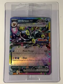 Pokemon TCG Umbreon EX 060/131 Surprise Stamp Prismatic Evolutions Sealed GO A+ - Image 3