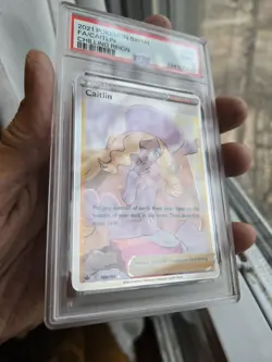 PSA 9 Caitlin (189/198) POKEMON [Sword & Shield: Chilling Reign] FULL ART! MINT! - Image 3