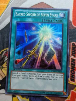 Sacred Sword of Seven Stars [LTGY-EN066] Super Rare 1st Ed -VLP/LP - Image 1