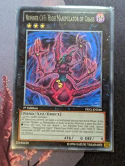 Number C43 High Manipulator Of Chaos - Rare PRIO-EN048 1st Edition - Image 1