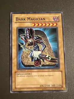 Yugioh Dark Magician - SD6-EN003 - 1st Edition - Common - MP - Image 1