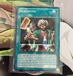 SP14-EN041 Reasoning - Starfoil - 1st Edition yugioh NM Near Mint - Image 1