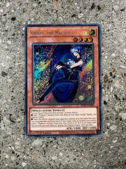 Yugioh TCG Spenta, the Magistus Sealer BPRO-EN098 Secret Rare 1st Edition NM-M - Image 1