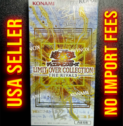 YUGIOH Limit Over Collection THE RIVALS Box [US SELLER] Asia/Asian Japananse Ver - Image 1