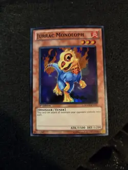 Jurrac Monoloph HA02-EN037 1st Edition - Yu-Gi-Oh! TCG Super Rare - Image 1