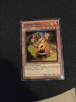Jurrac Dino - HA04-EN015 - Super Rare - Lightly Played Hidden Arsena - Image 1