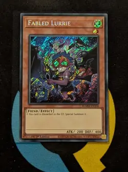 BLMM-EN104 Fabled Lurrie Secret Rare 1st Edition YuGiOh - Image 1