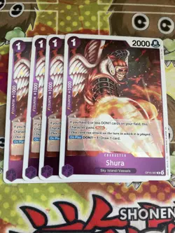 4x Shura OP15-067 NM Playset English One Piece - Image 1