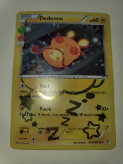 Dedenne Holo Uncommon RC10/RC32 Pokemon Generations Radiant Collection LP to NM - Image 2