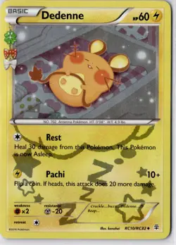 Dedenne Holo Generations: Radiant Collection RC10/RC32 Pokemon TCG - LP/NM - Image 1
