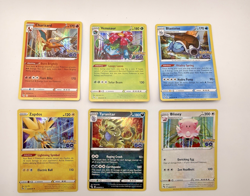 Pokemon GO Lot 6 Cards Zapdos Charizard Venusaur Blastoise HOLO NM - Image 1
