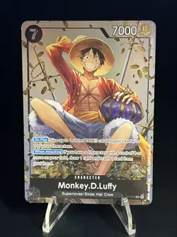 Monkey.D.Luffy (Tin Pack Set Vol. 2) P-075 One Piece Promotion Cards Foil NM - Image 1
