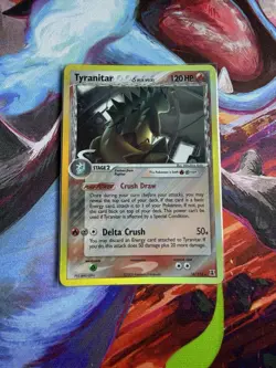 Pokemon Tyranitar 16/113 EX Delta Species Reverse Holo Rare Delta 120 HP Card - Image 1
