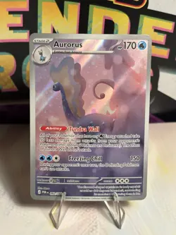 Aurorus 92/88 Illustration Rare Holo Card - Pokemon Perfect Order Near Mint - Image 1