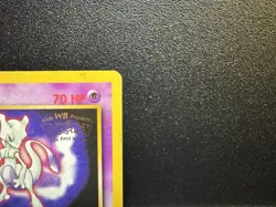 1999 Pokemon Mewtwo Promo Card Warner Bros First Movie Card. LV.60 #150 - Image 3
