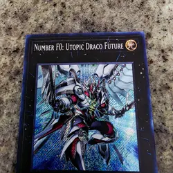 YUGIOH NUMBER F0: UTOPIC DRACO FUTURE BLCR-EN085 SECRET 1ST ED NM - Image 5