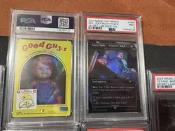 2024 Magic the Gathering Secret Lair x Chucky Foil PSA Graded Set 9s Sequential! - Image 5