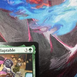 Mona Lisa TMNT Magic: The Gathering Rare Legendary Creature 0126 Green - Image 4