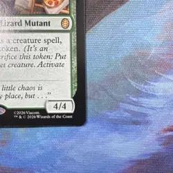 Mona Lisa TMNT Magic: The Gathering Rare Legendary Creature 0126 Green - Image 5