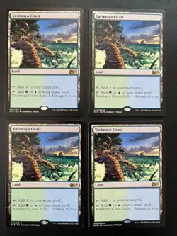 MTG- Yavimaya Coast x4 - M15 - Image 1