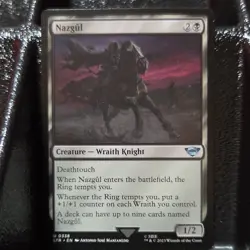 Wizards of the Coast MTG Nazgul #0338 LTR Uncommon Black English - Image 1