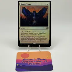 MTG Dawn's Truce 9 Foil Bloomburrow BLB - Image 1