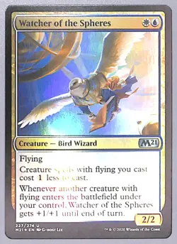 Watcher of the Spheres - Foil - 227 - Core Set 2021 (M21) MTG - Image 1