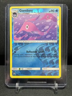 Gorebyss 43/168 Reverse Holo Pokemon 2018 Celestial Storm LP - Image 1