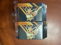 Pokemon TCG: V Powers Tin 2020- (2) Eevee Tins. - Image 4