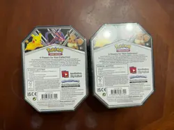 Pokemon TCG: V Powers Tin 2020- (2) Eevee Tins. - Image 5