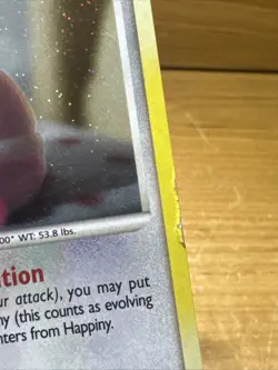 Happiny - 14/17 - Pokemon Pop Series 8 Holo Card HP Yuma Morii - Image 2