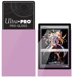 60 Ultra Pro Gloss Pink Deck Protectors Small Game Card Sleeves Yugioh Vanguard - Image 3