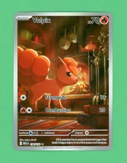 Vulpix Pokemon Mega Evolutions Illustration Rare 138/132 NM - Image 1