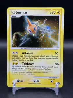Rotom Holo Rare 7/106 Great Encounters Pokemon English LP - Image 1