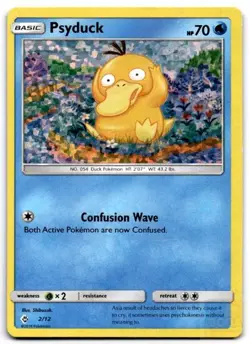 Psyduck 002/012 Holo Promo McDonald's Promos 2018 Pokemon Holo Damaged - Image 1