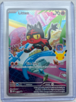 *NEW* Pokemon TCG First Partner Illustration Series 1 Gen 7 Alola Starters! L@@K - Image 4